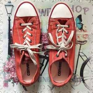 Orange converses